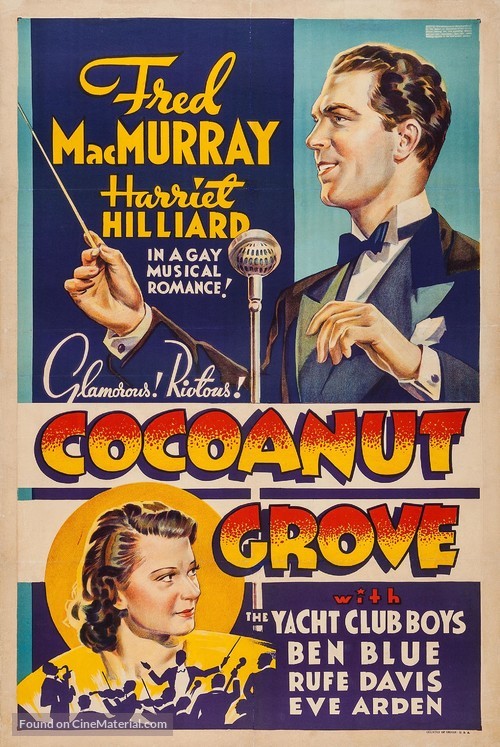 Cocoanut Grove - Movie Poster