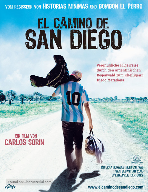 El camino de San Diego - Swiss Movie Poster