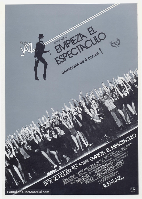 All That Jazz - Spanish Movie Poster