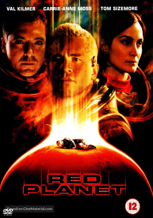 Red Planet - British DVD movie cover