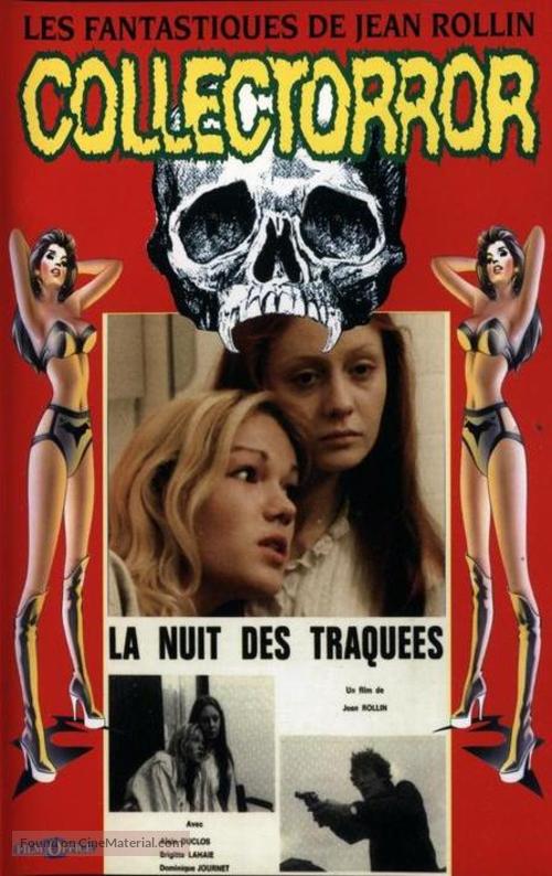 La nuit des traqu&eacute;es - French VHS movie cover