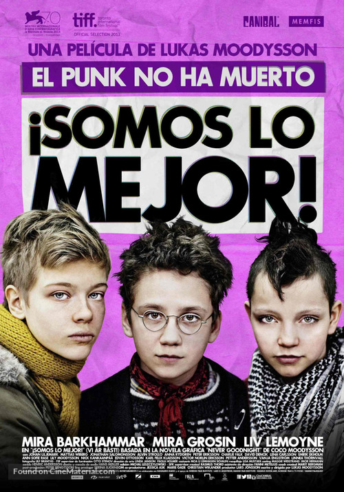 Vi &auml;r b&auml;st! - Mexican Movie Poster