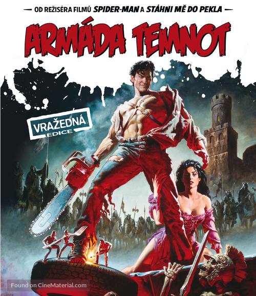 Army of Darkness - Czech Blu-Ray movie cover