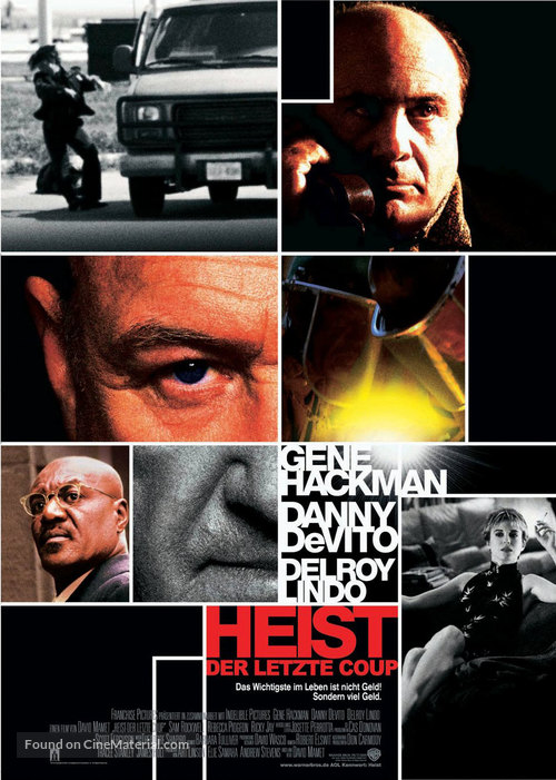 Heist - German Movie Poster