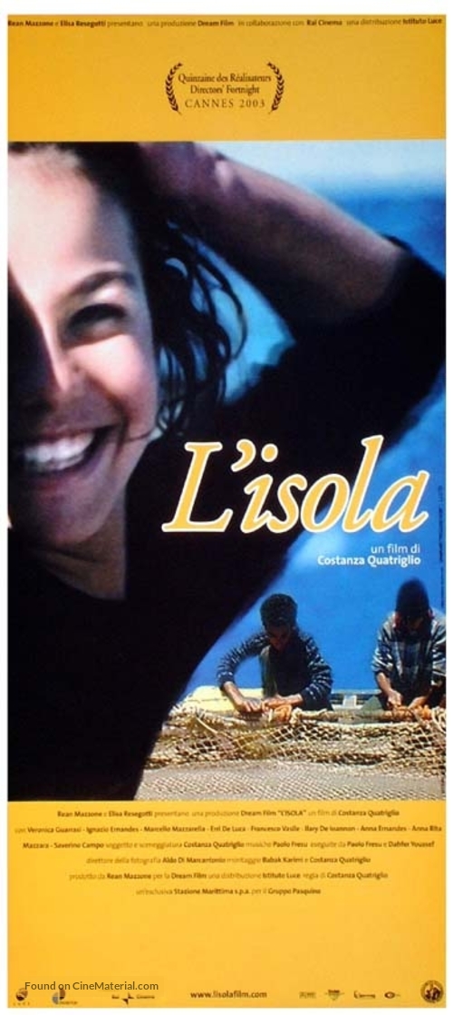 L&#039;isola - Italian Movie Poster