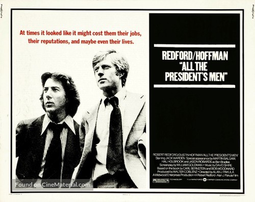 All the President&#039;s Men - Movie Poster