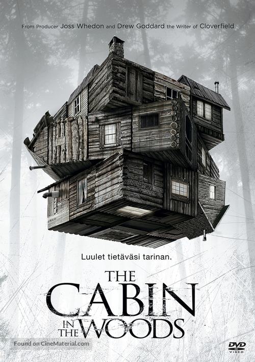 The Cabin in the Woods - Finnish DVD movie cover