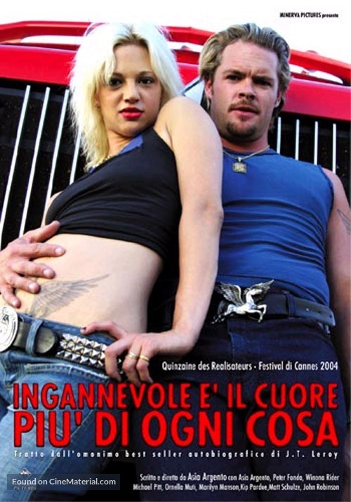 The Heart Is Deceitful Above All Things - Italian Movie Poster