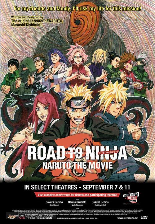 Road to Ninja: Naruto the Movie - Movie Poster