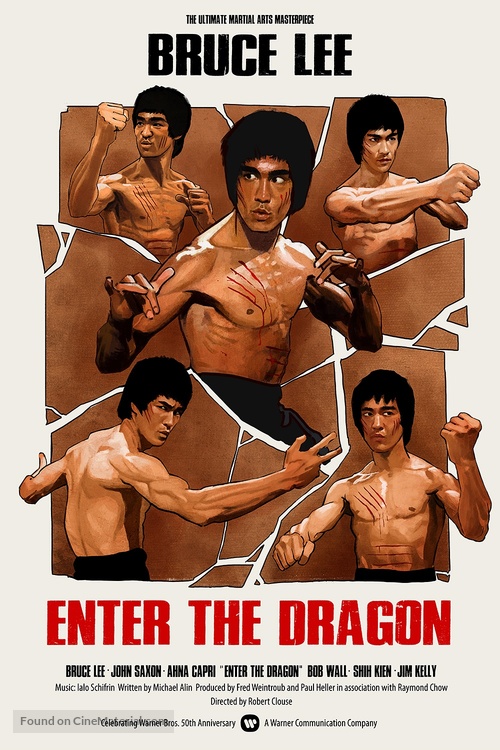Enter The Dragon - Swiss poster