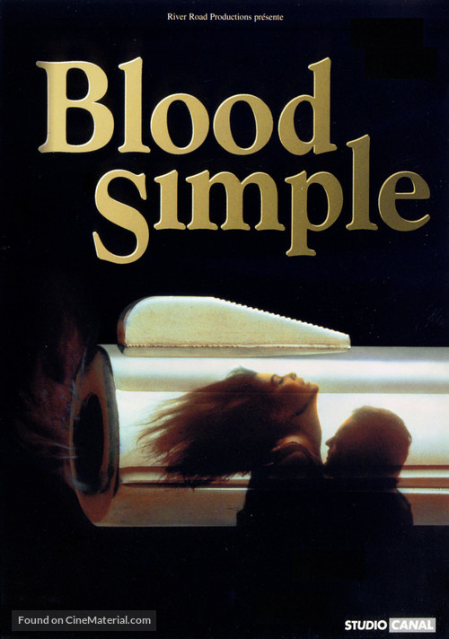 Blood Simple - French DVD movie cover