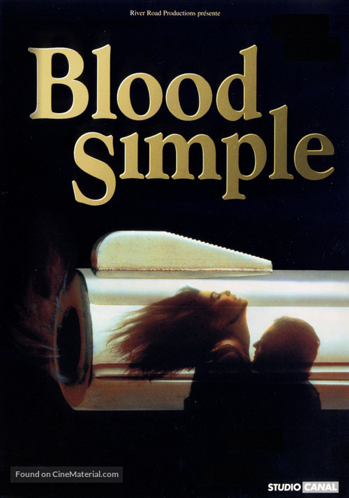 Blood Simple - French DVD movie cover