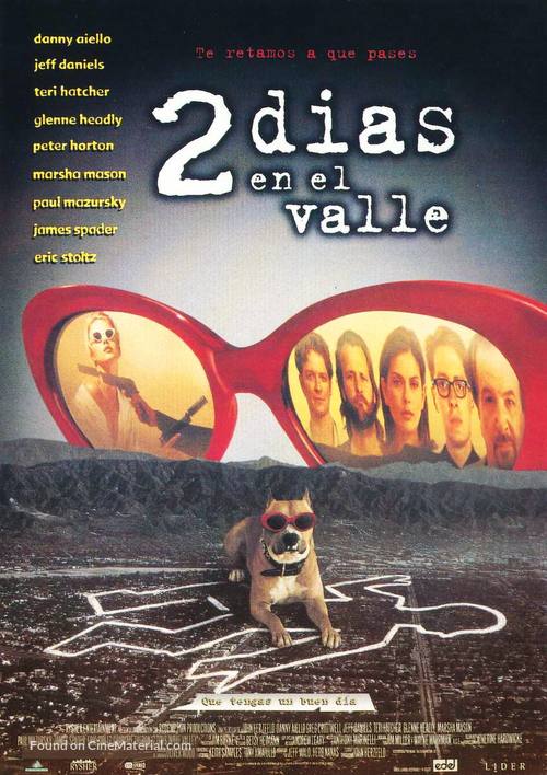 2 Days in the Valley - Spanish Movie Poster