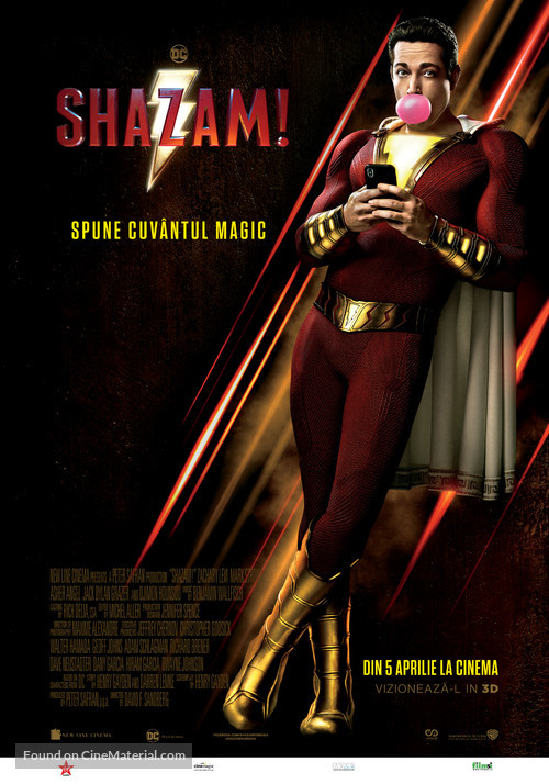 Shazam! - Romanian Movie Poster