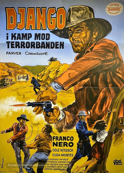 Texas, addio - Danish Movie Poster