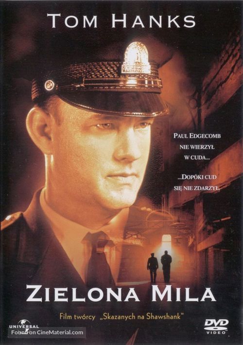 The Green Mile - Polish DVD movie cover