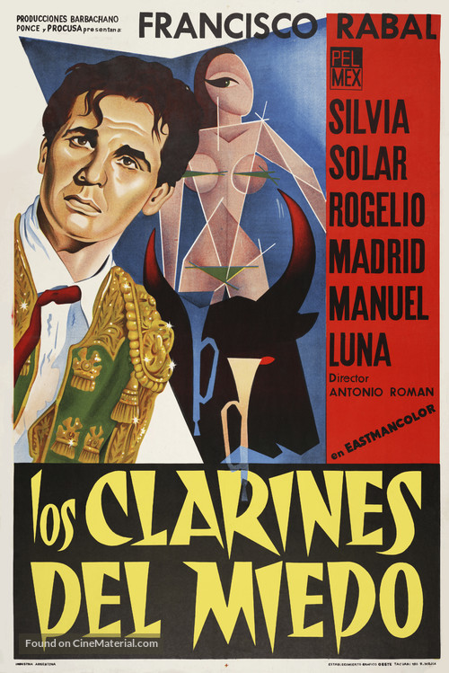 Los clarines del miedo - Argentinian Movie Poster