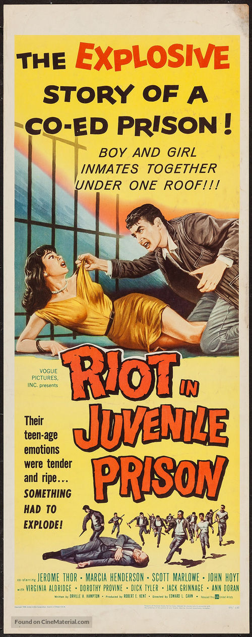 Riot in Juvenile Prison - Movie Poster