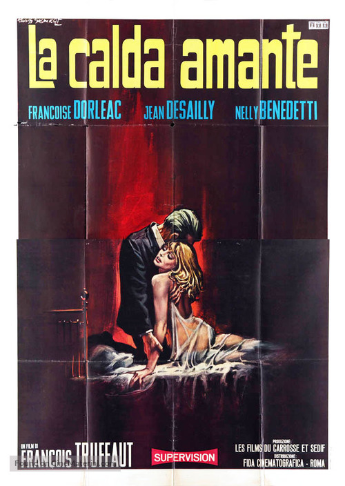 La peau douce - Italian Movie Poster