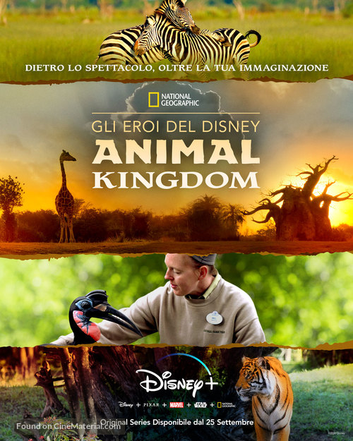 &quot;Magic of Disney&#039;s Animal Kingdom&quot; - Italian Movie Poster