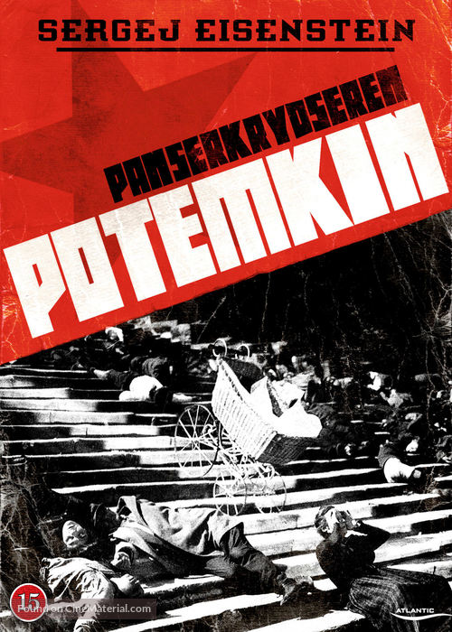 Bronenosets Potyomkin - Danish DVD movie cover