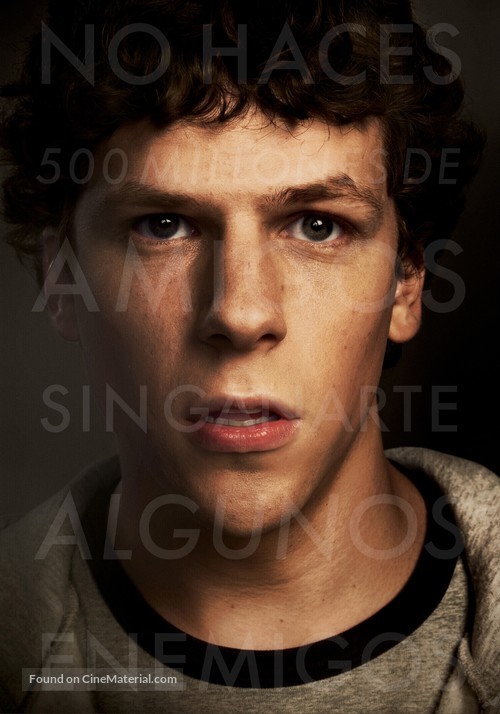 The Social Network - Spanish Movie Poster