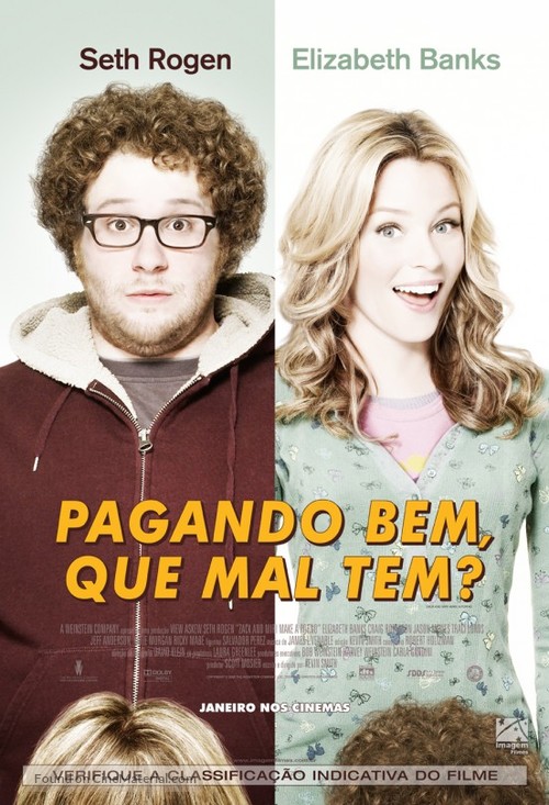 Zack and Miri Make a Porno - Brazilian Movie Poster
