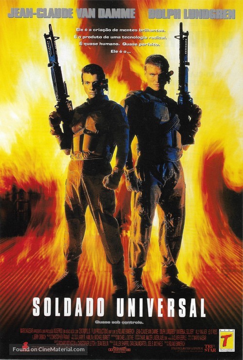 Universal Soldier - Brazilian Movie Poster