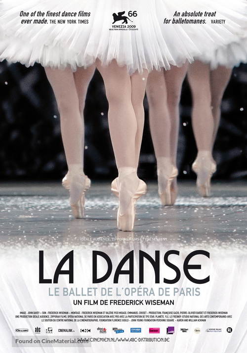 La danse - Le ballet de l&#039;Op&eacute;ra de Paris - Dutch Movie Poster