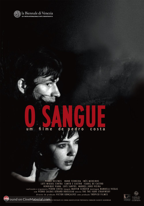 O Sangue - Portuguese Movie Poster