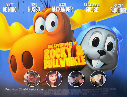 The Adventures of Rocky &amp; Bullwinkle - British Movie Poster