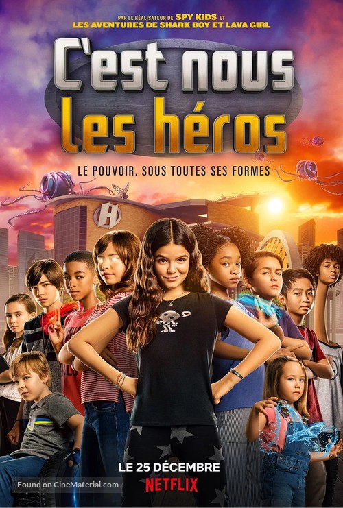 We Can Be Heroes - French Movie Poster