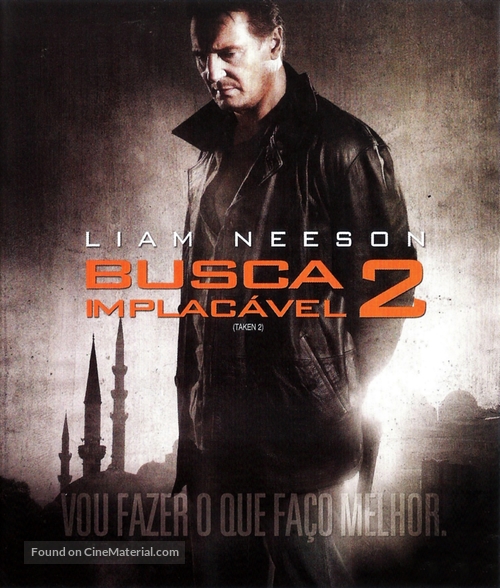 Taken 2 - Brazilian Blu-Ray movie cover