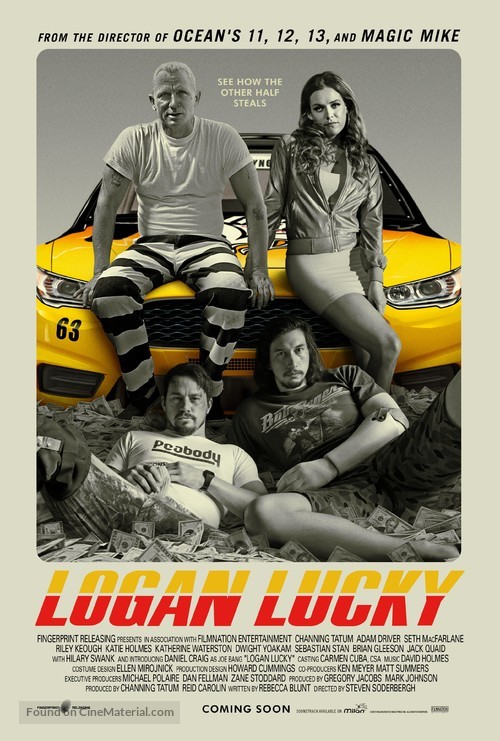 Logan Lucky - British Movie Poster