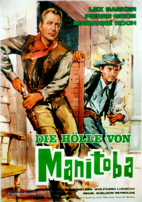 Die H&ouml;lle von Manitoba - German Movie Poster