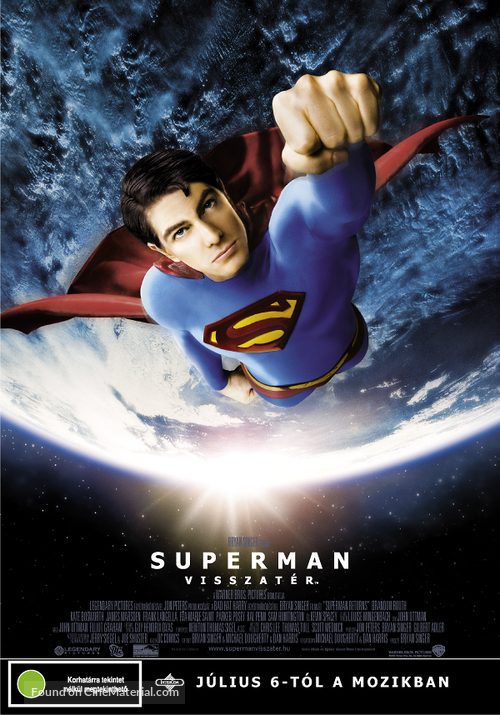 Superman Returns - Hungarian Movie Poster