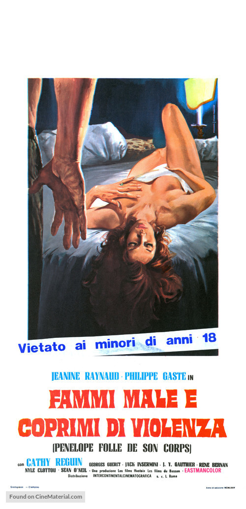 P&eacute;n&eacute;lope, folle de son corps - Italian Movie Poster