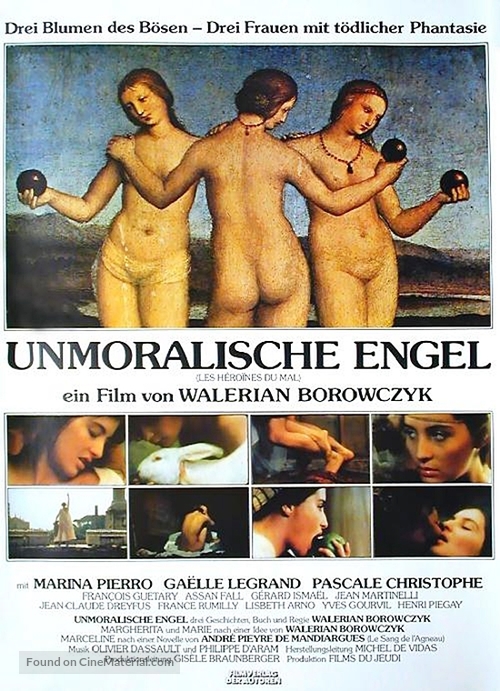 Les h&eacute;ro&iuml;nes du mal - German Movie Poster