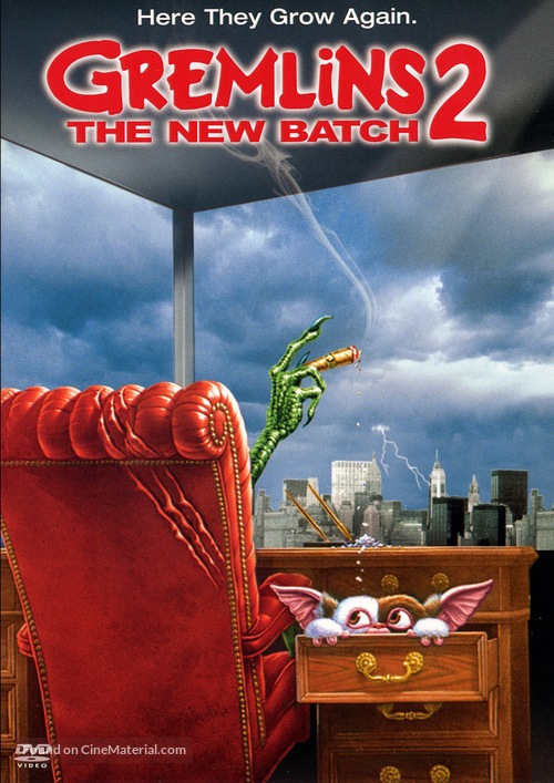 Gremlins 2: The New Batch - DVD movie cover
