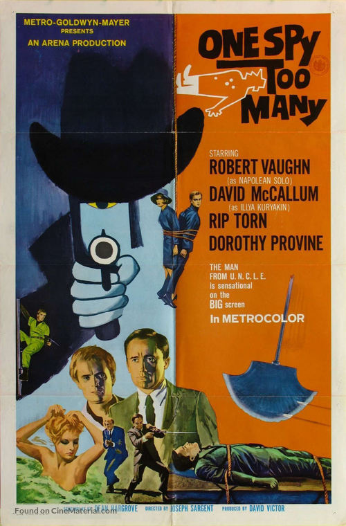 One Spy Too Many - Movie Poster