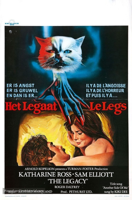 The Legacy - Belgian Movie Poster