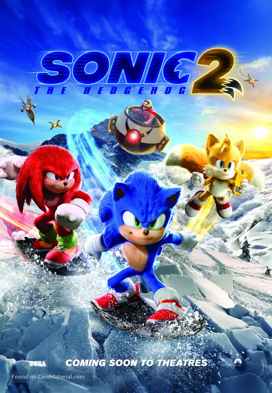 Sonic the Hedgehog 2 - Movie Poster