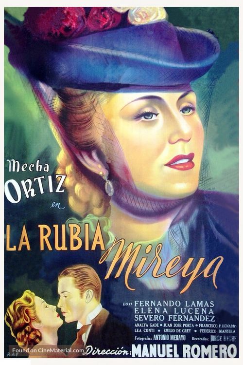 La rubia Mireya - Argentinian Movie Poster