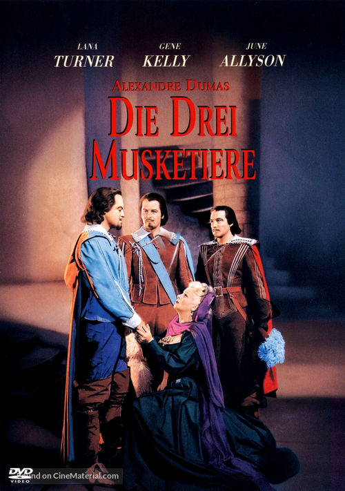 The Three Musketeers - German DVD movie cover
