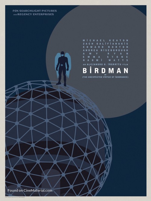 Birdman or (The Unexpected Virtue of Ignorance) - Movie Poster