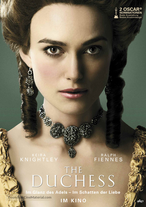 The Duchess - Swiss Movie Poster