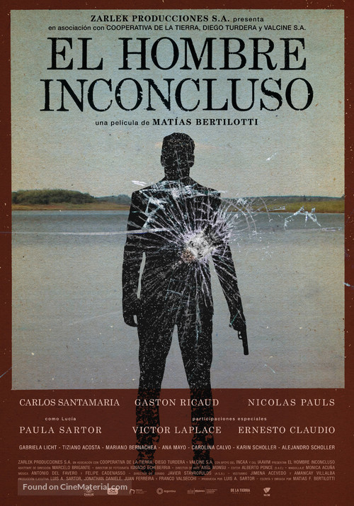 El Hombre Inconcluso - Argentinian Movie Poster