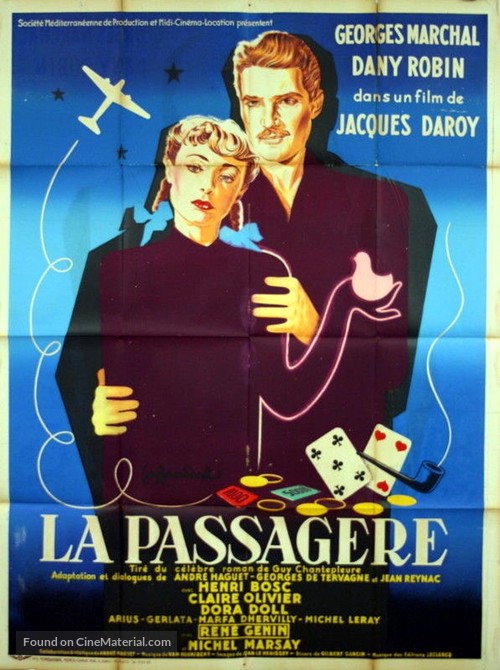 La passag&egrave;re - French Movie Poster