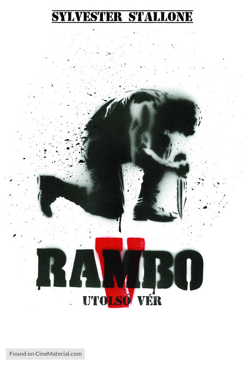 Rambo: Last Blood - Hungarian Movie Cover