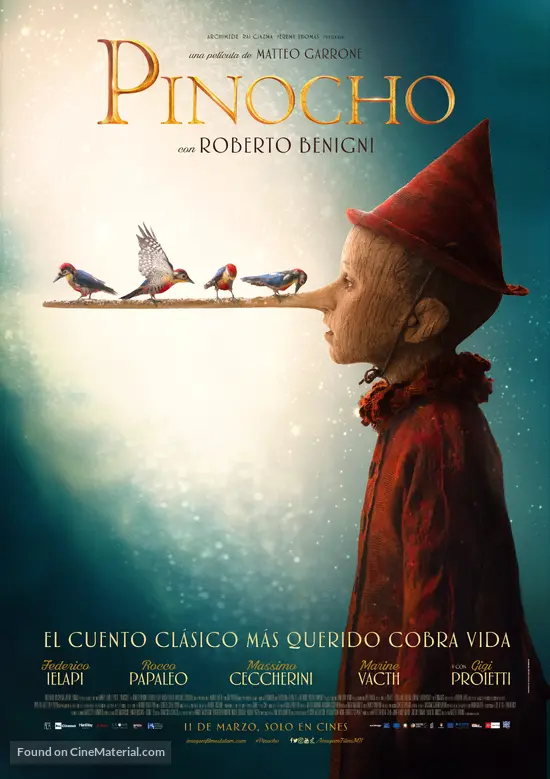 Pinocchio - Mexican Movie Poster